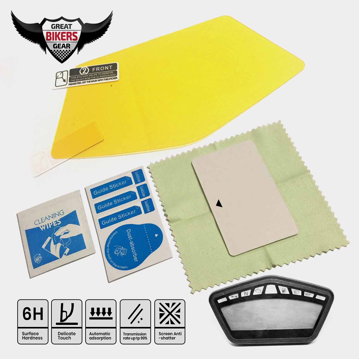 Ducati Hypermotard / Hyperstrada / Streetfighter Dashboard Screen Protector